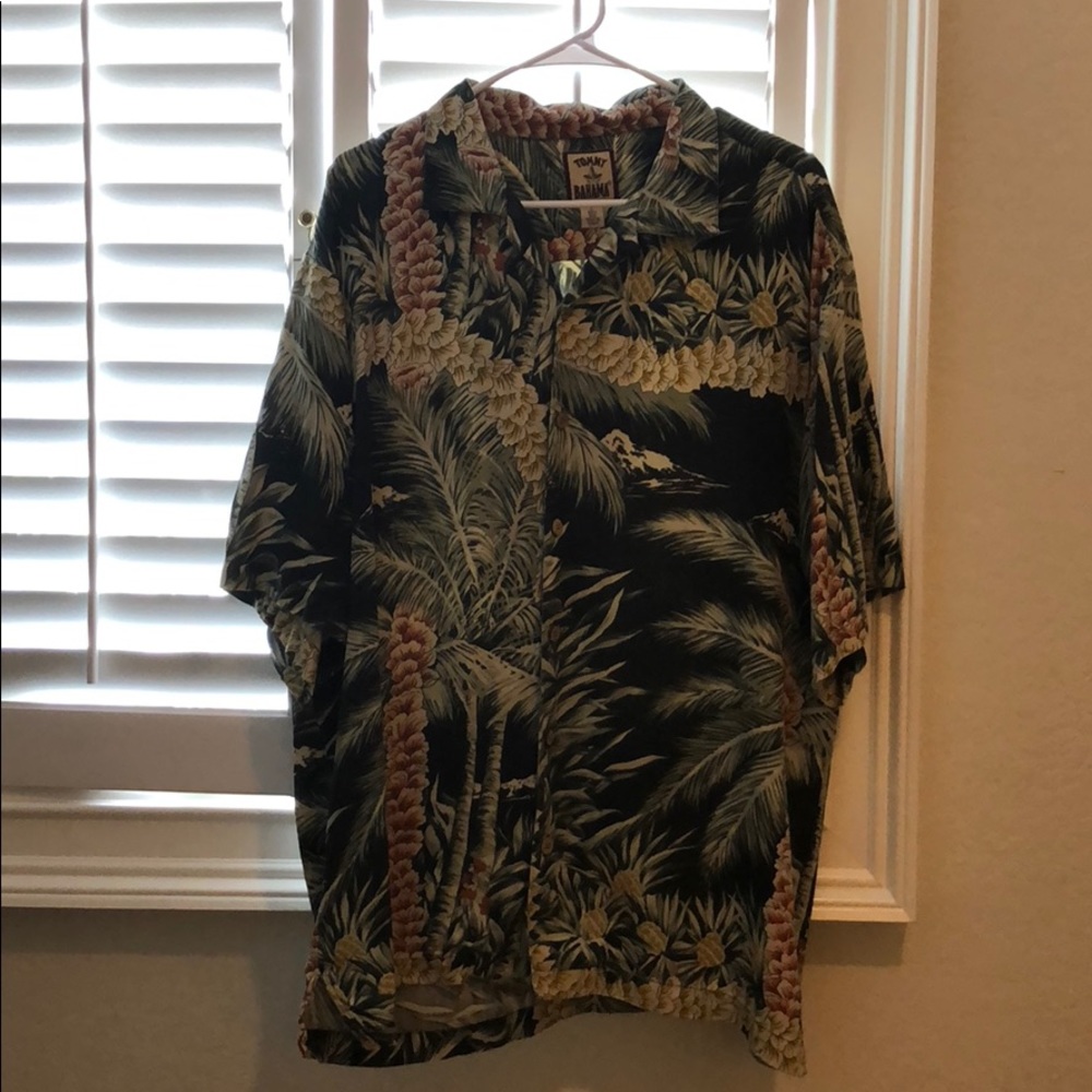 Vintage Silk tommy bahama shirt